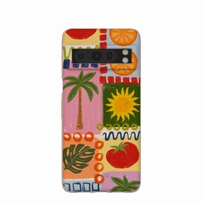 Seashell Hello Sunshine Google Pixel 8 Pro Case Compact Structure Textured Surface