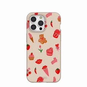 Seashell Iconic Love iPhone 15 Pro Max Case Soft Cushion Shock Resistant
