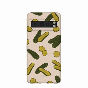 Grip Enhanced Hard Plastic Seashell In a Pickle Google Pixel 8 Pro Case