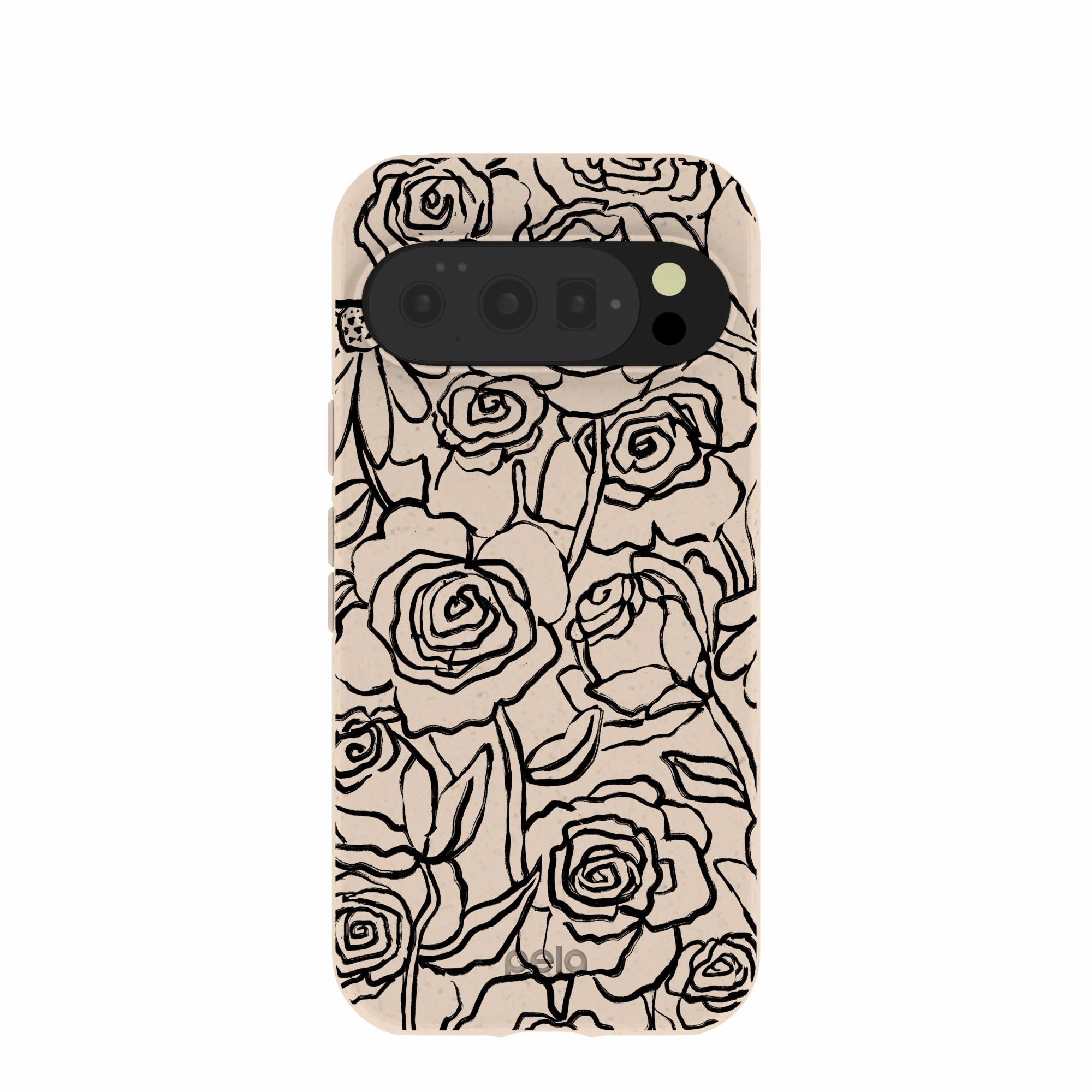 Seashell Inked Blooms Google Pixel 10/10 Pro Case Patterned Design Waterproof Design