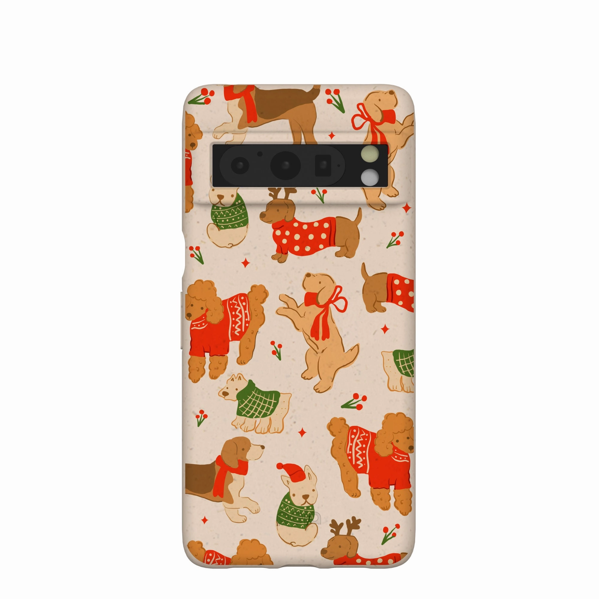 Luxury Layer Texture Shock Resistant Seashell Jolly Doggos Google Pixel 8 Pro Case