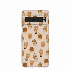 Seashell Latte Love Google Pixel 8 Pro Case Stylish Shape Matte Guard