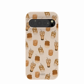 Seashell Latte Love Google Pixel 9/9 Pro Case Protective Detailing Classic Grip