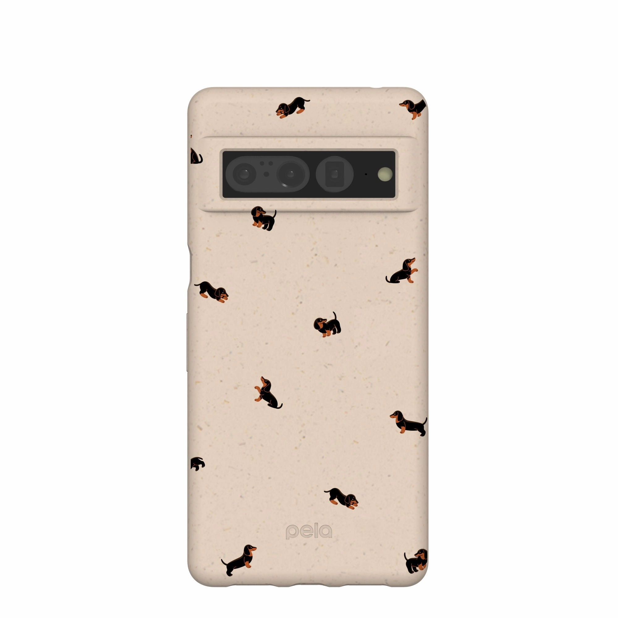 Seashell Lil Dachshunds Google Pixel 7 Pro Case Light Structure Soft Frame