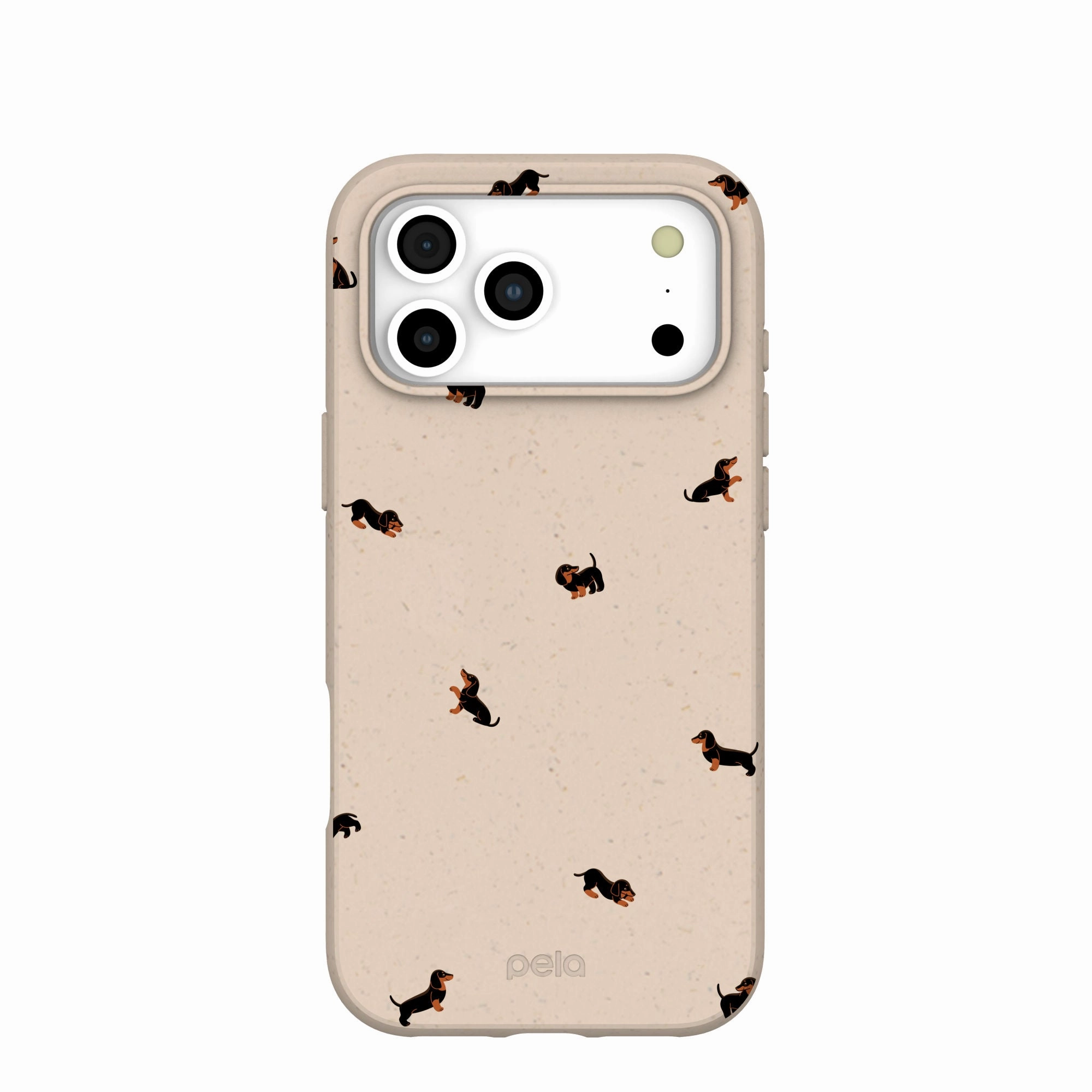 Seashell Lil Dachshunds iPhone 17 Pro Max Case Light Build Hybrid Pattern Texture