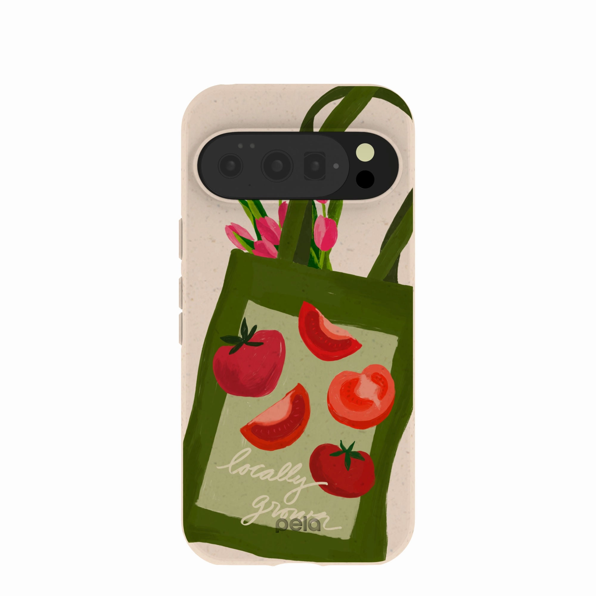 Soft Edge Detail Seashell Market Tote Google Pixel 10/10 Pro Case