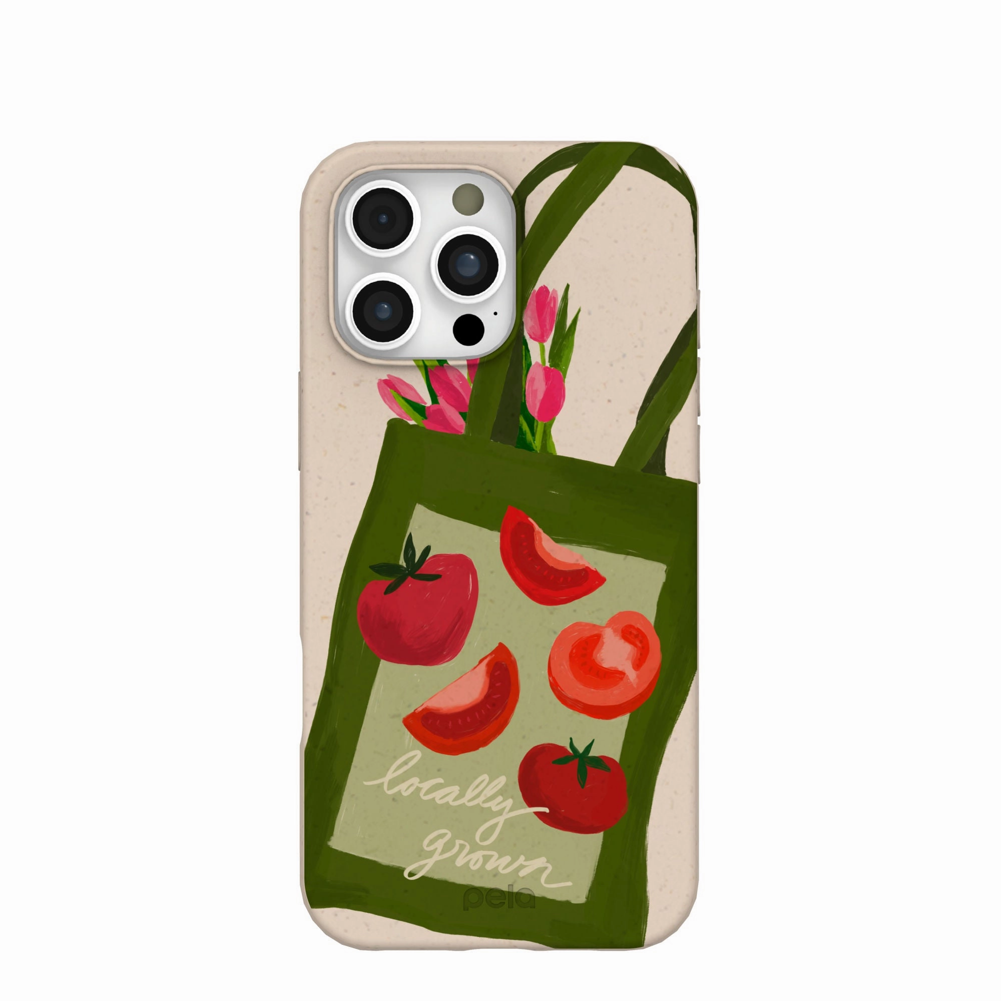 Seashell Market Tote iPhone 16 Pro Max Case Slim Edge