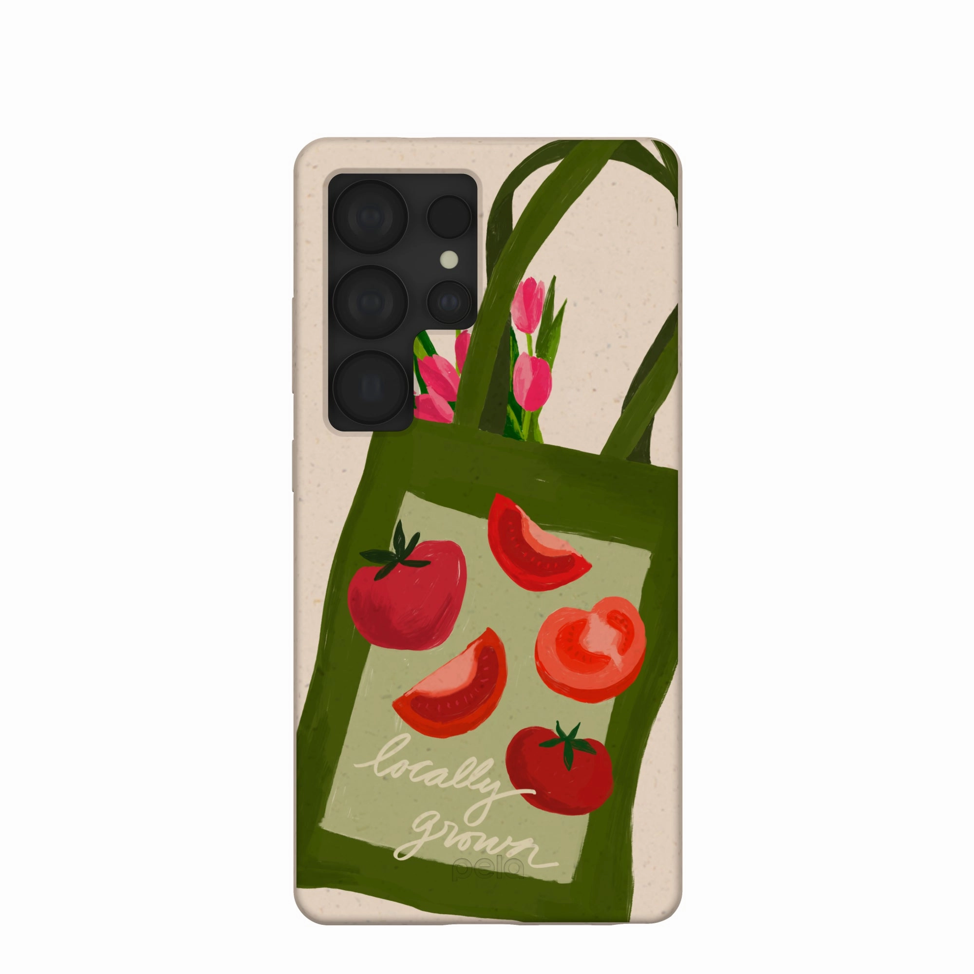 Smooth Pattern Seashell Market Tote Samsung Galaxy S25 Ultra Case