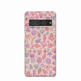 Seashell Mermaid Dreams Google Pixel 7 Pro Case Student Gear High strength