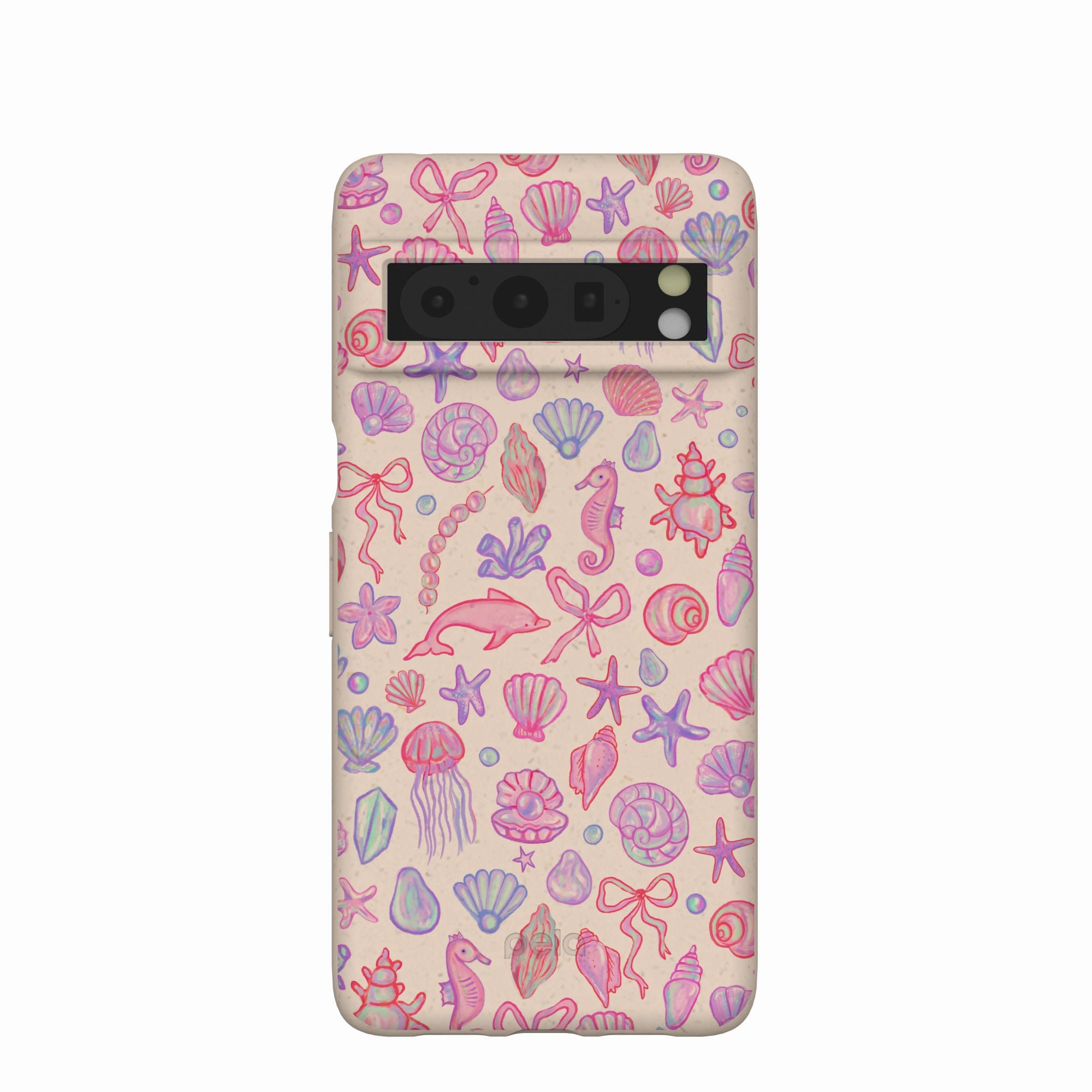 Hard Plastic Seashell Mermaid Dreams Google Pixel 8 Pro Case
