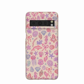 Hard Plastic Seashell Mermaid Dreams Google Pixel 8 Pro Case