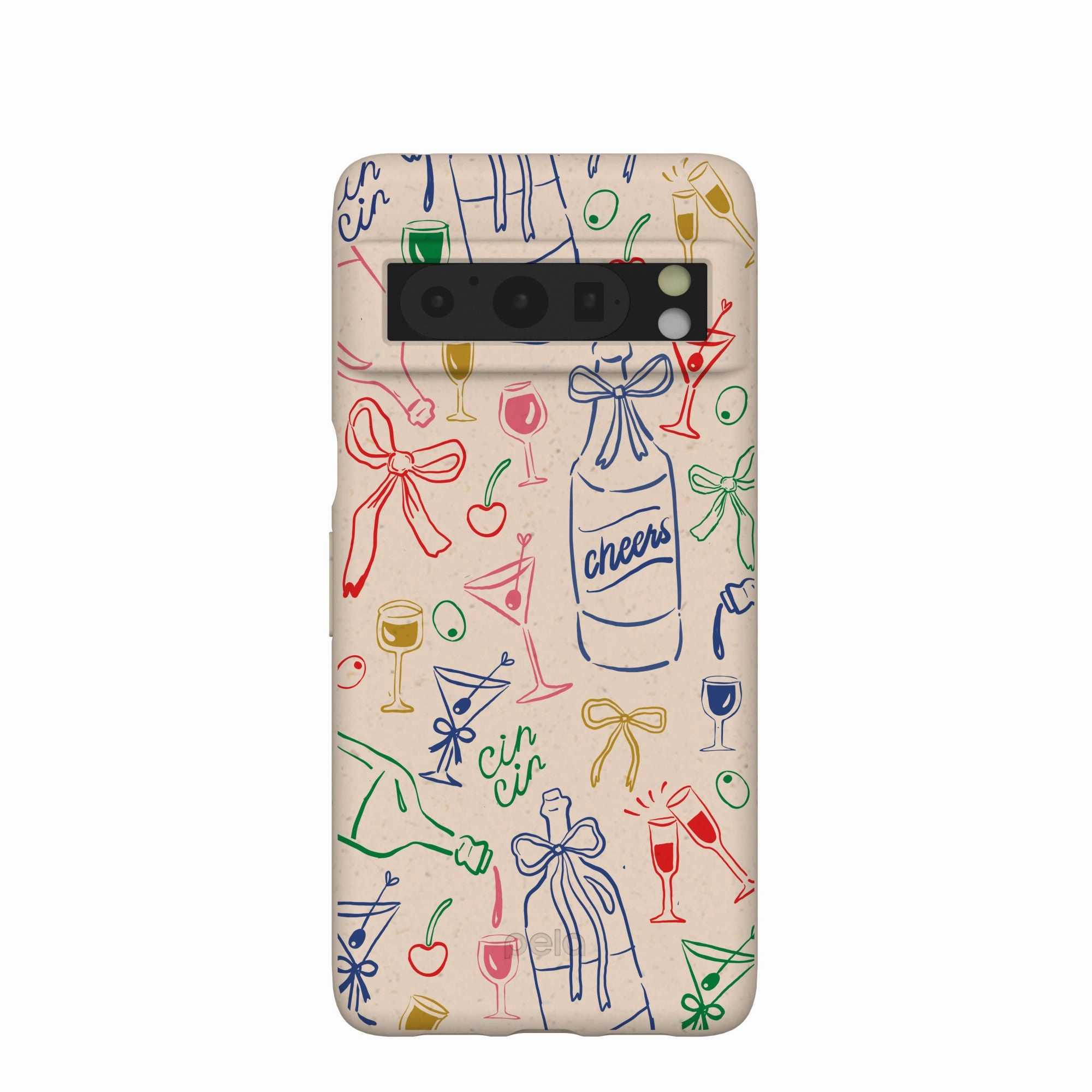 Strong Corners Seashell Midnight Toast Google Pixel 8 Pro Case