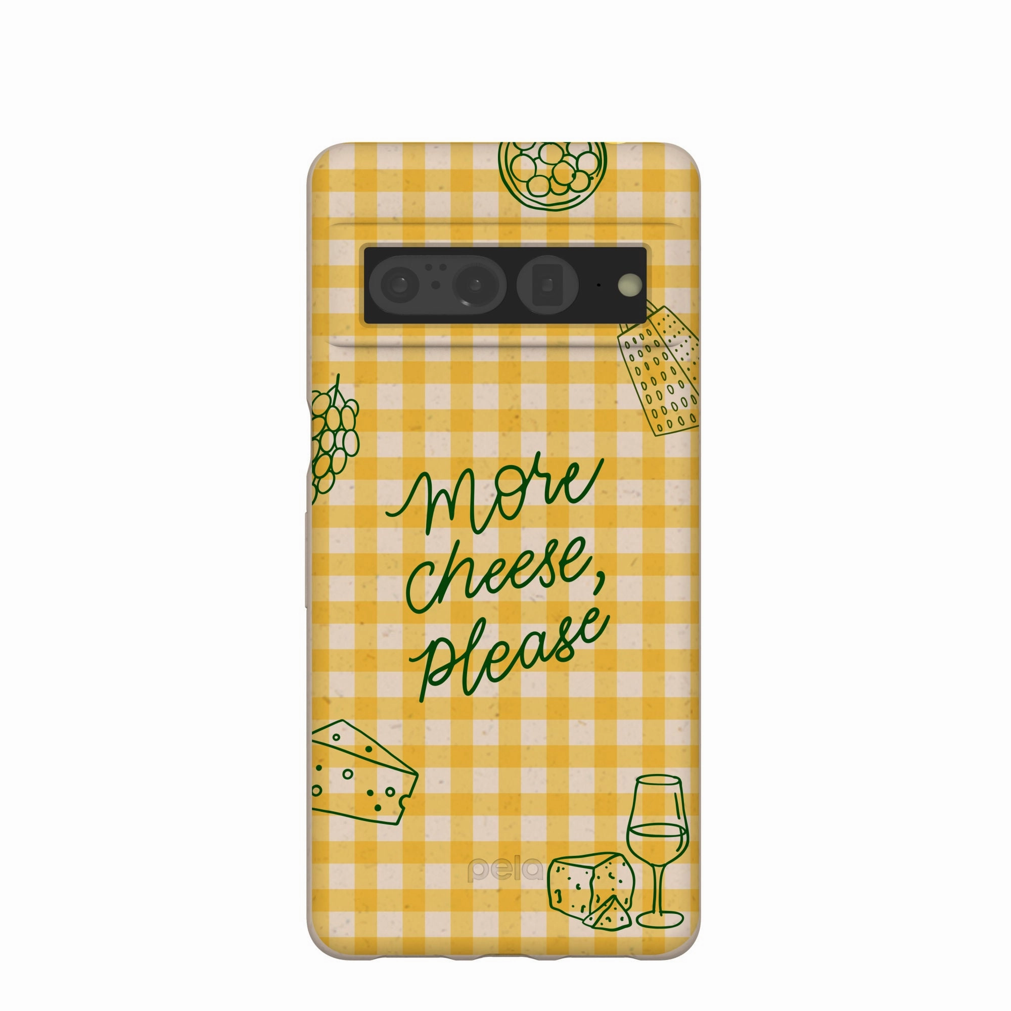 Smooth Edges Protective Design Layer Seashell More Cheese Google Pixel 7 Pro Case