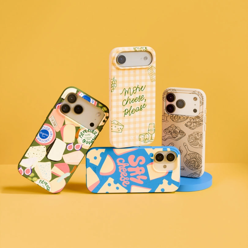 Seashell More Cheese iPhone 17 Pro Max Case Impact Guard metal frame