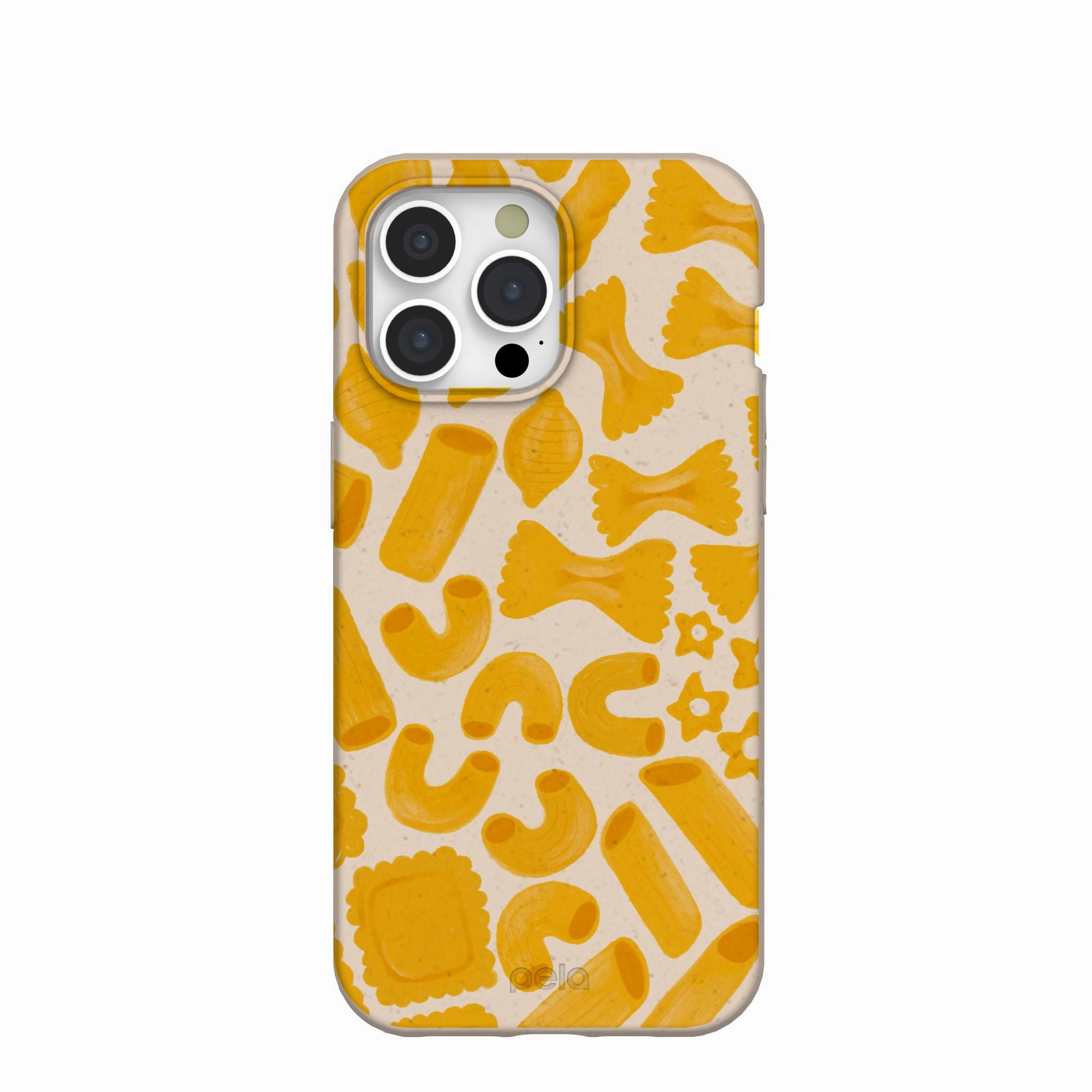 Seashell Noodle Fiesta iPhone 15 Pro Max Case Compact Design