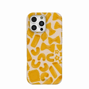 Seashell Noodle Fiesta iPhone 16 Pro Max Case Protective Build Texture