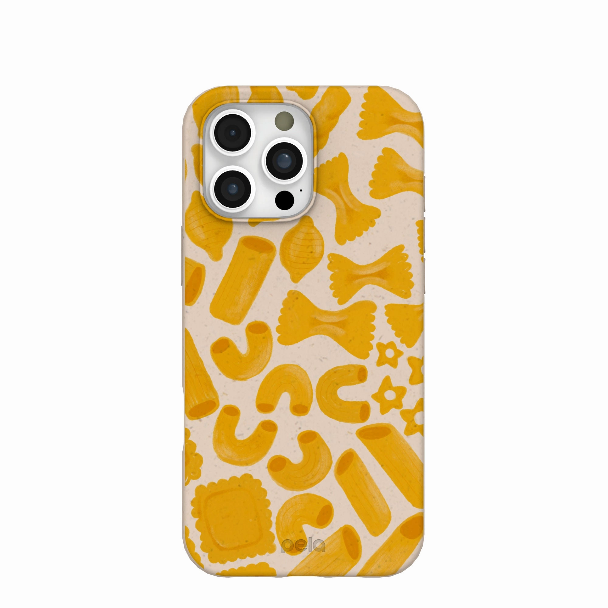 Seashell Noodle Fiesta iPhone 16 Pro Max Case Protective Build Texture