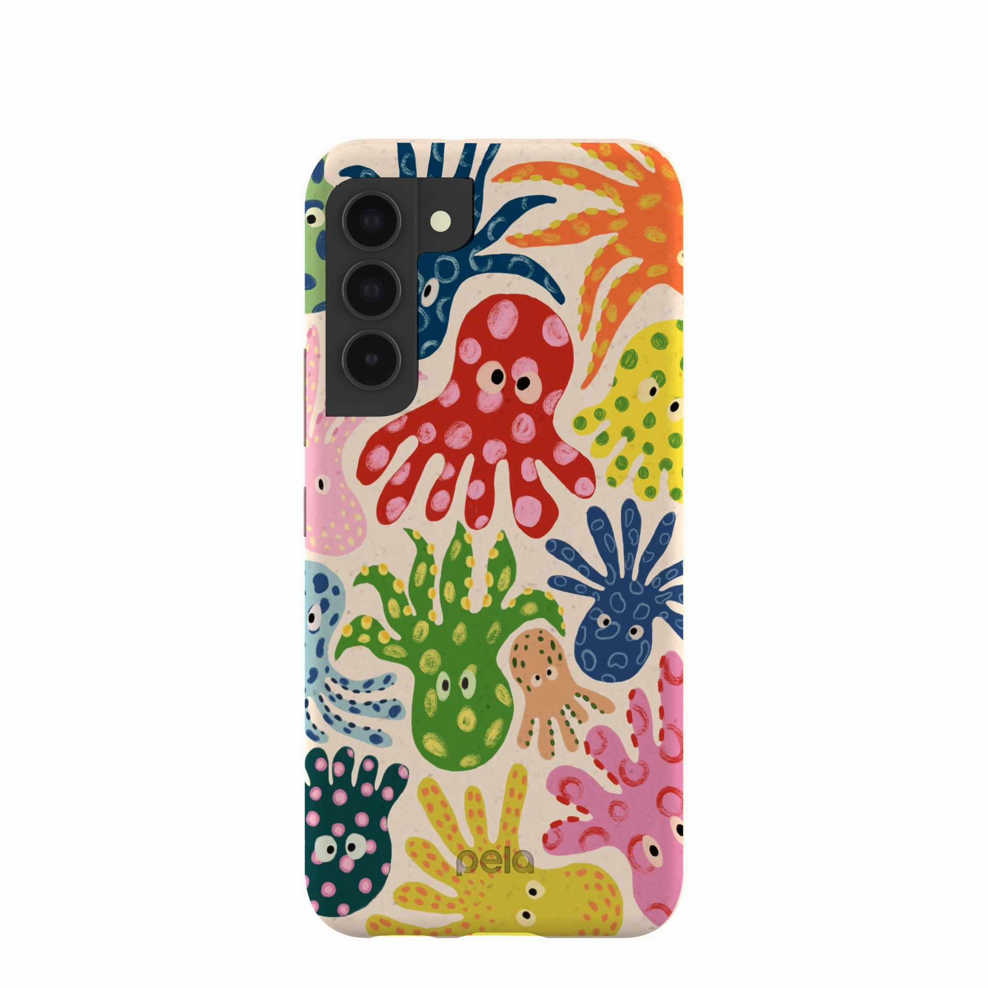 Compact Protection Comfort Build Layer Seashell Octopi Samsung Galaxy S22 Case