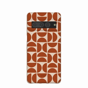Sleek Appearance Seashell Paprika Play Google Pixel 7 Pro Case