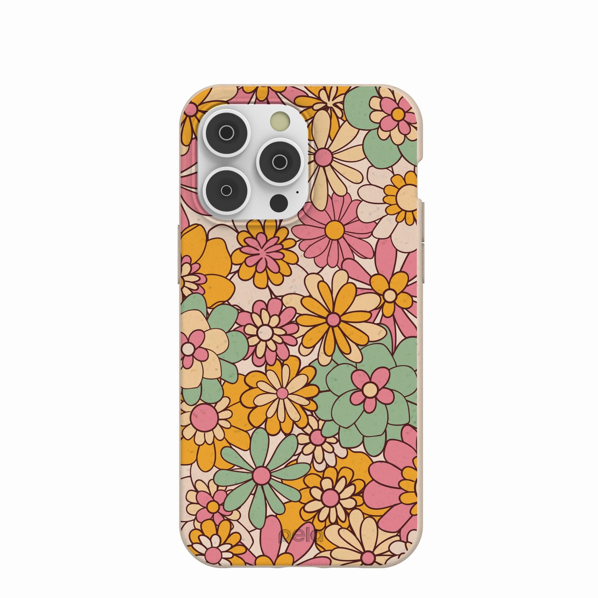 Seashell Party Buds iPhone 14 Pro Max Case Comfort Shield Texture