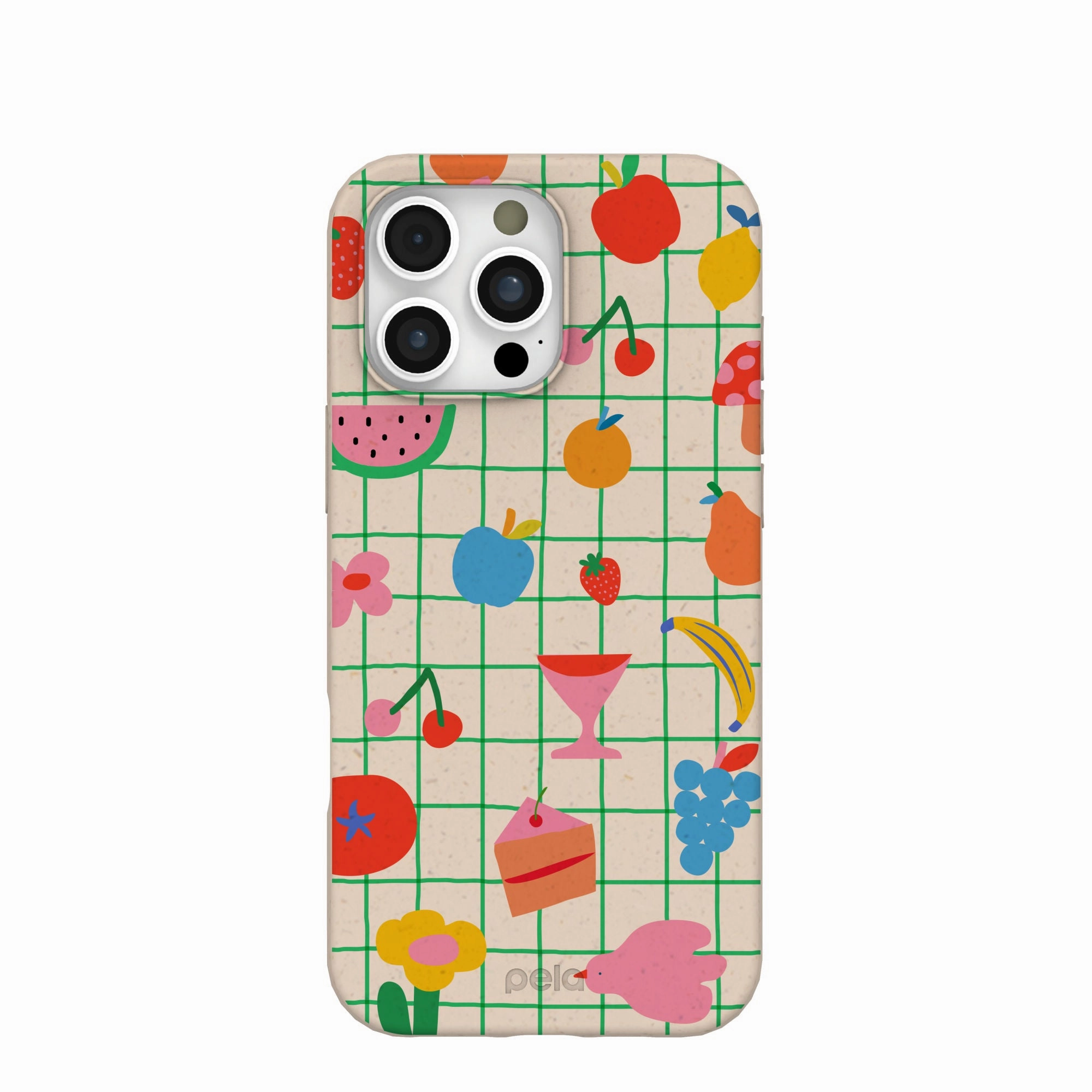 Transparent Shell Soft Detail Seashell Picnic Day iPhone 16 Pro Max Case