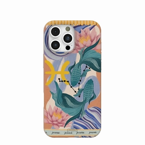 Frosted surface Trendy Layer Seashell Pisces Fish iPhone 16 Pro Max Case