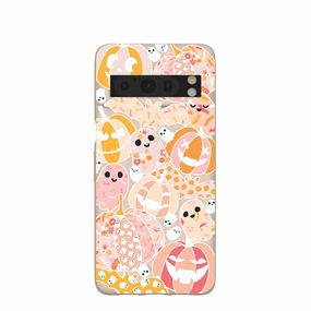 Luxury Feel Trendy Aesthetic Seashell Pumpkin Patch Google Pixel 8 Pro Case