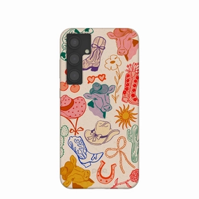 Student Gear Seashell Retro Rodeo Samsung Galaxy S24 (Plus) Case