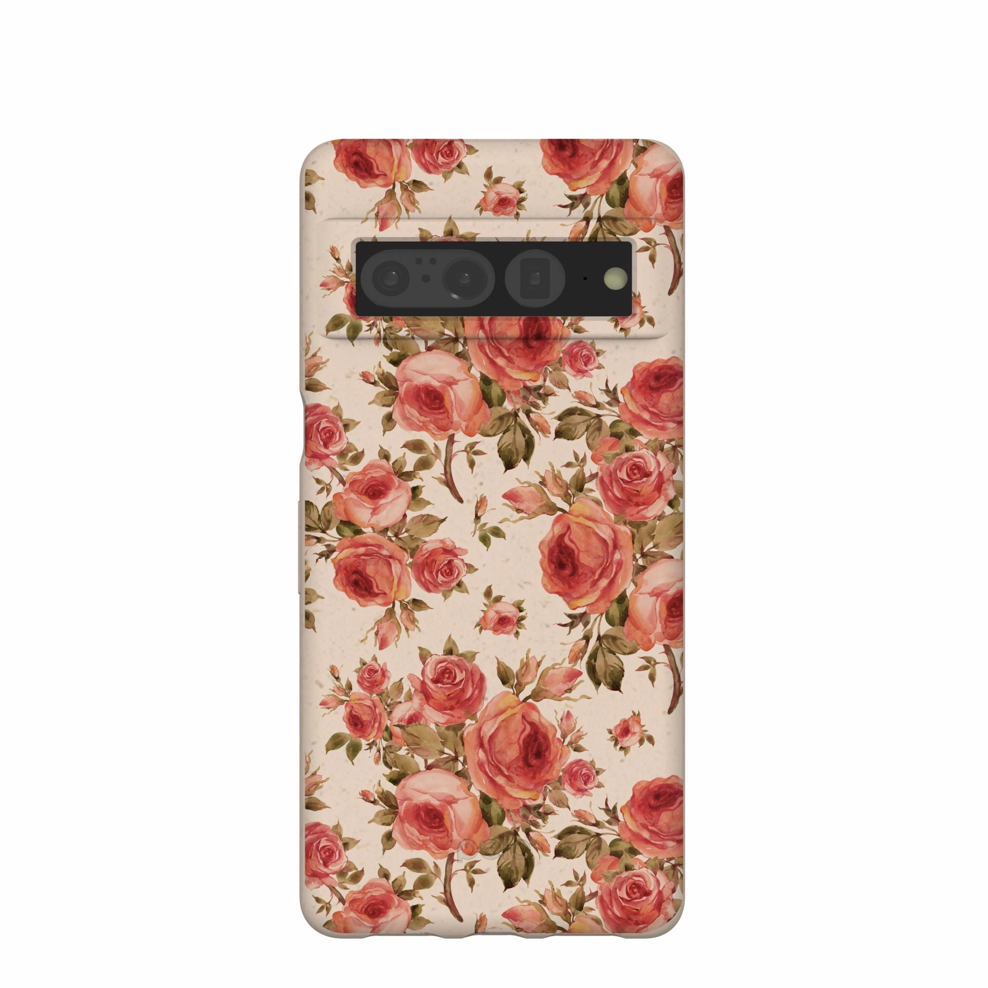 Soft Finish Layer Premium Build Layer Seashell Rose Garden Google Pixel 7 Pro Case