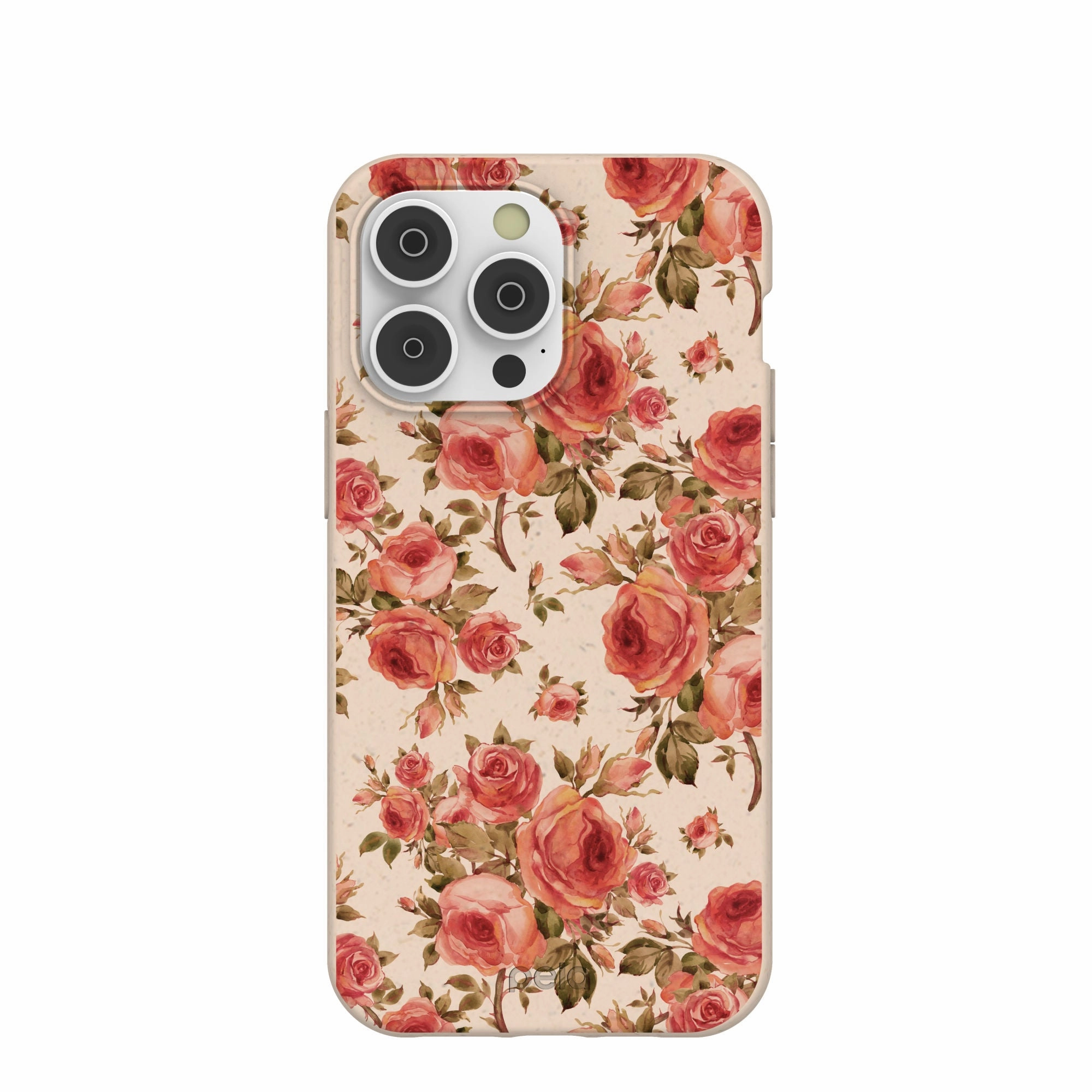 Seashell Rose Garden iPhone 14 Pro Max Case Matte Touch