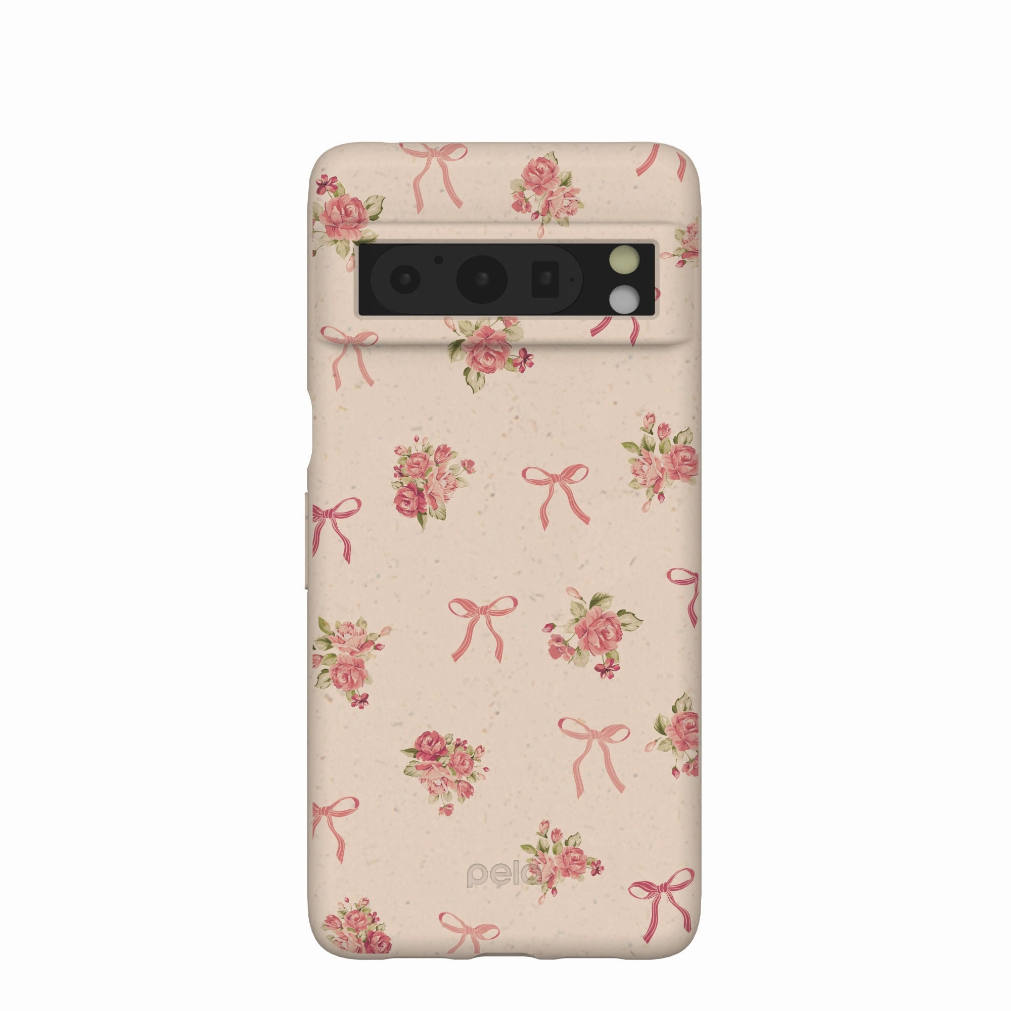 Seashell Roses and Bows Google Pixel 8 Pro Case Elegant Look