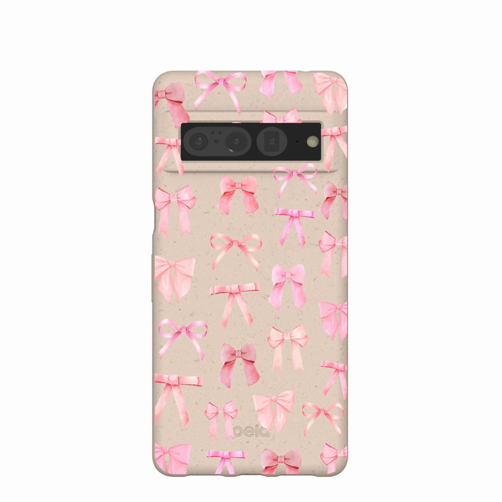 Seashell Rosy Bows Google Pixel 7 Pro Case Anti Shock Layer Stylish Look