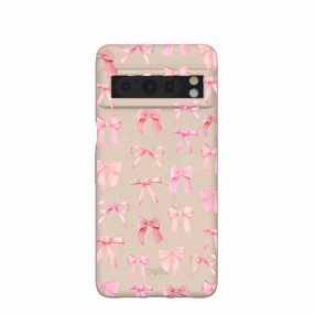 Protective Build Seashell Rosy Bows Google Pixel 8 Pro Case