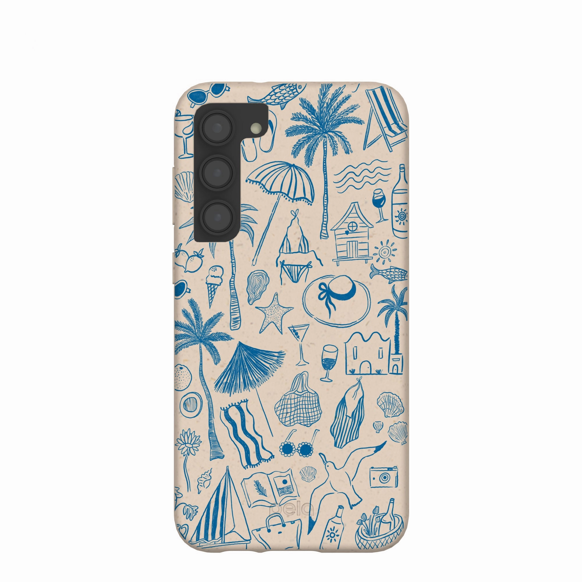 Work Essentials Seashell Salted Ink Samsung Galaxy S23 (Plus) Case