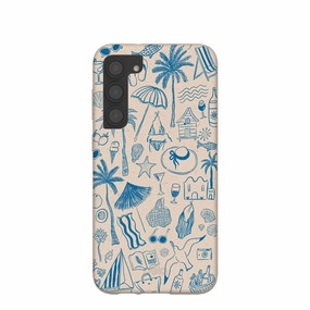 Work Essentials Seashell Salted Ink Samsung Galaxy S23 (Plus) Case