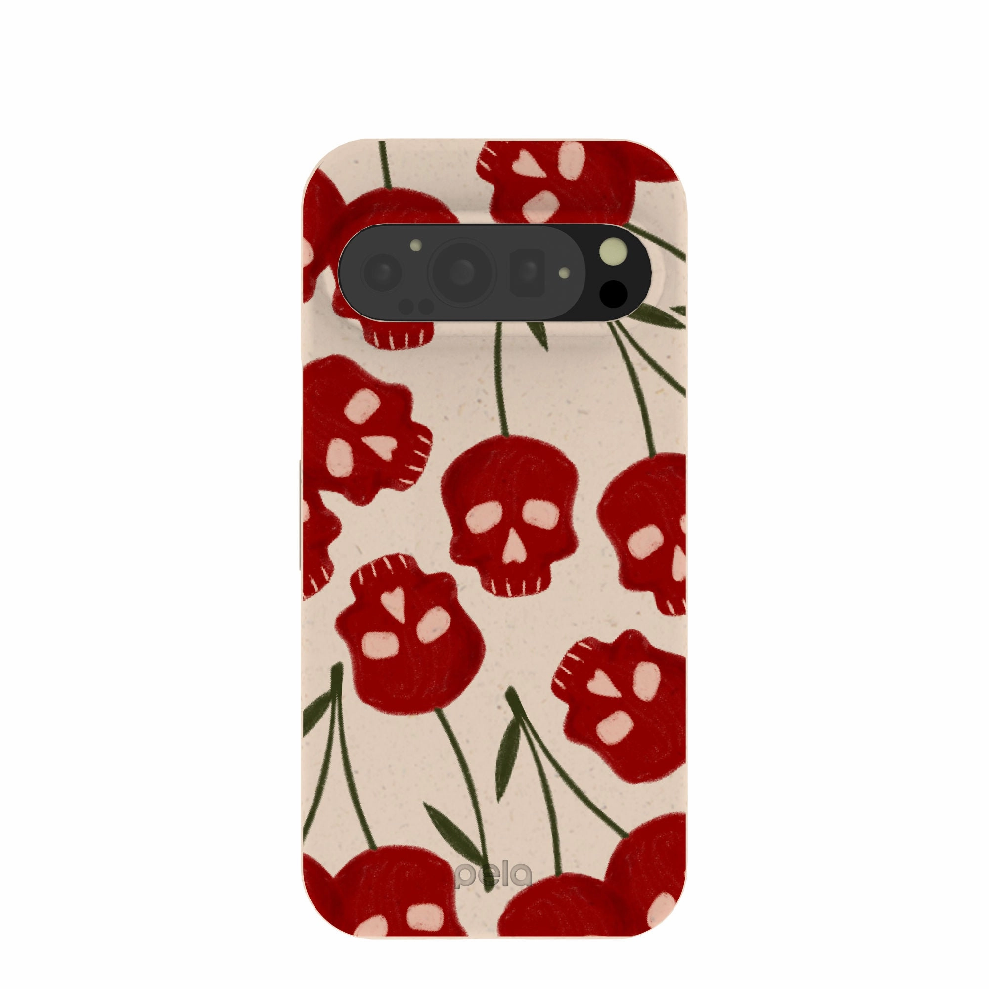 Seashell Scary Cherry Google Pixel 9/9 Pro Case Port Protection Hybrid Surface Layer