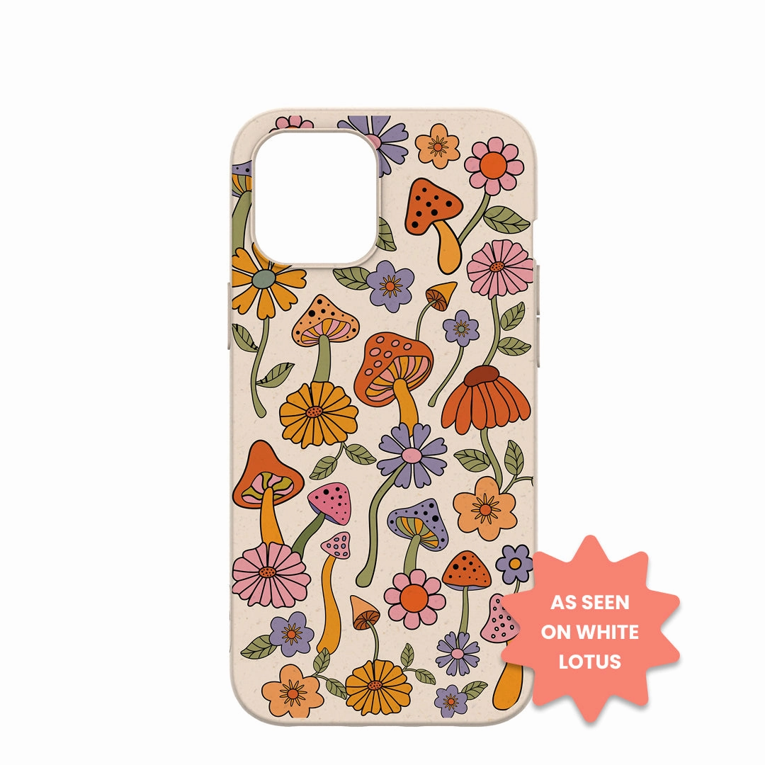 Desk Companion Seashell Shrooms and Blooms iPhone 12 Pro Max Case