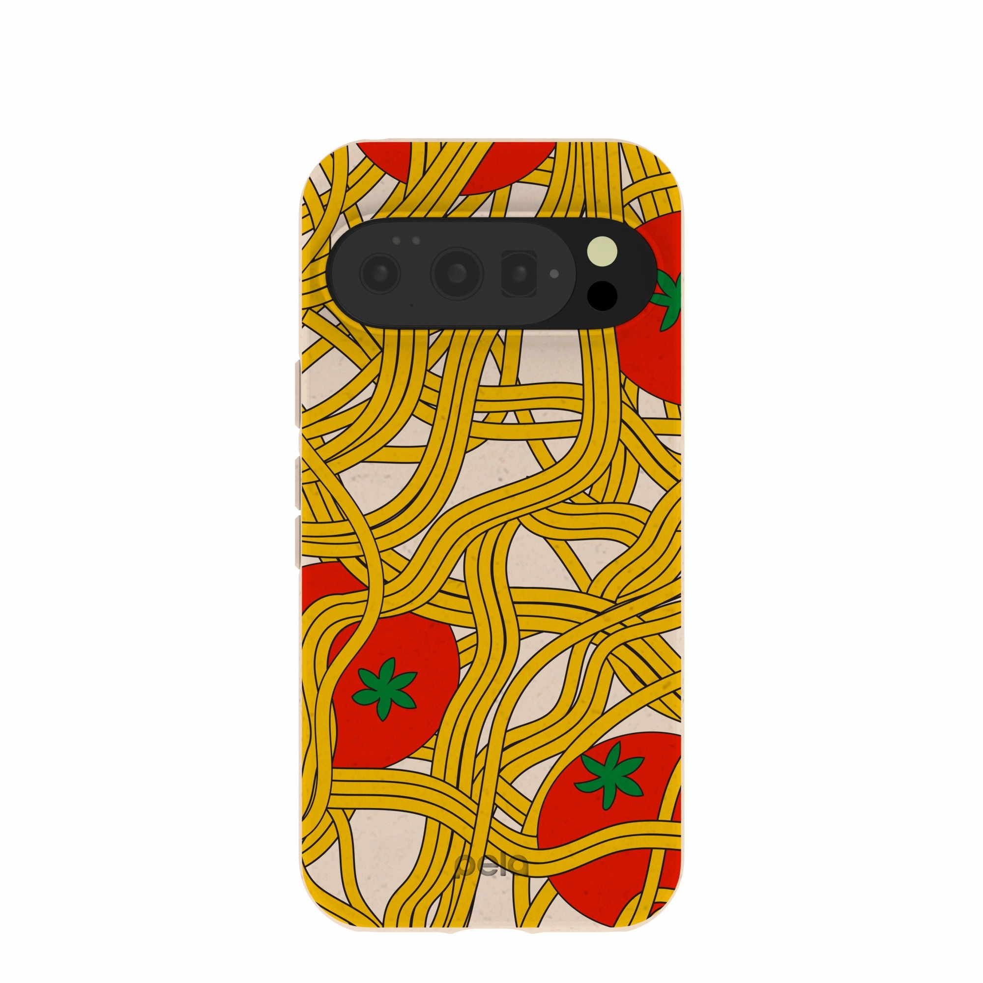 Strong Outline Shock Absorption Layer Seashell Spaghetti Splash Google Pixel 10/10 Pro Case