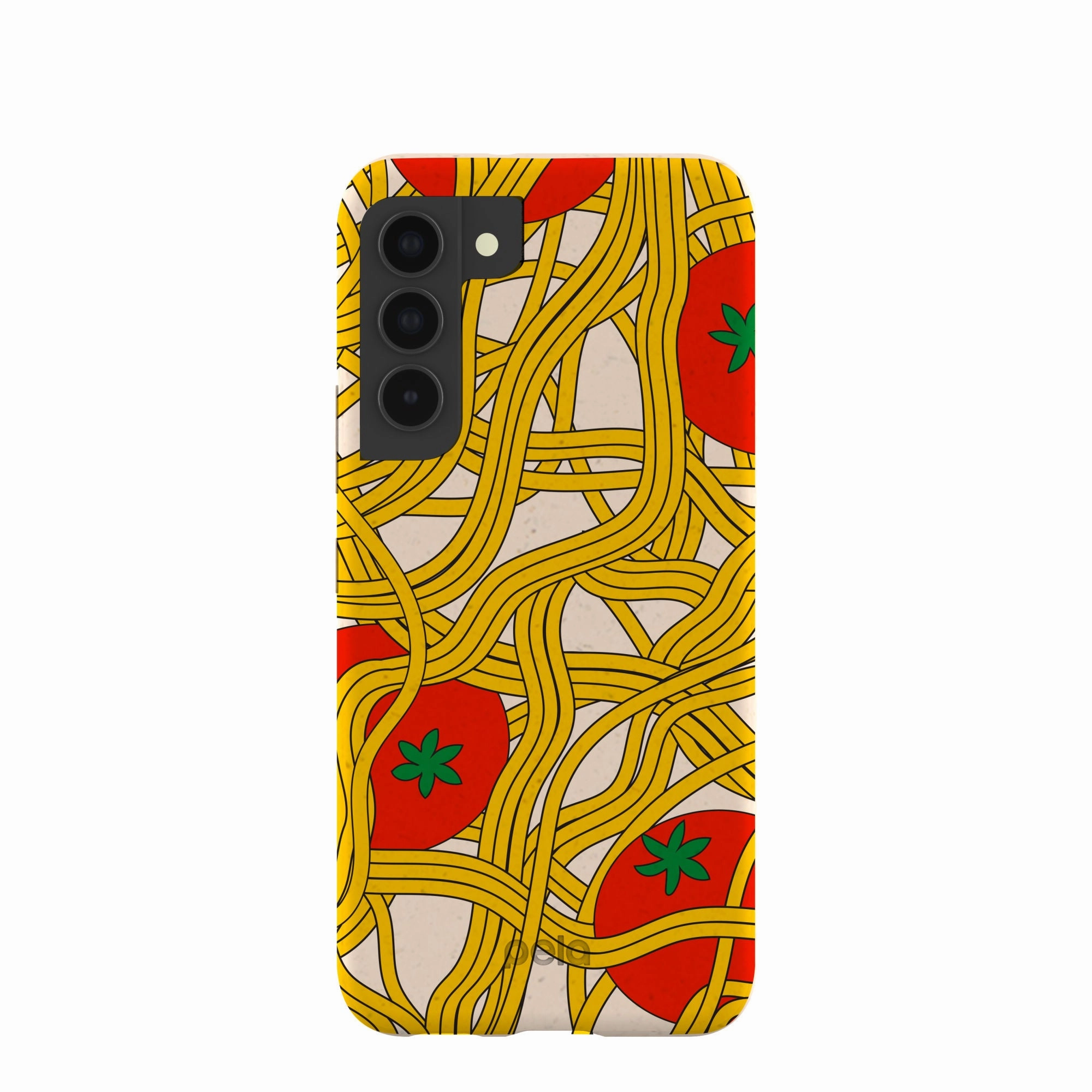 Seashell Spaghetti Splash Samsung Galaxy S22 Case Refined Craftsmanship Tough Exterior