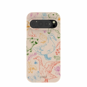 Seashell Springline Magic Google Pixel 9/9 Pro Case Minimal Edge Design
