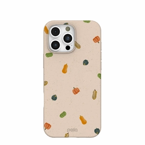 Anti Scratch Layer Seashell Squash Garden iPhone 16 Pro Max Case