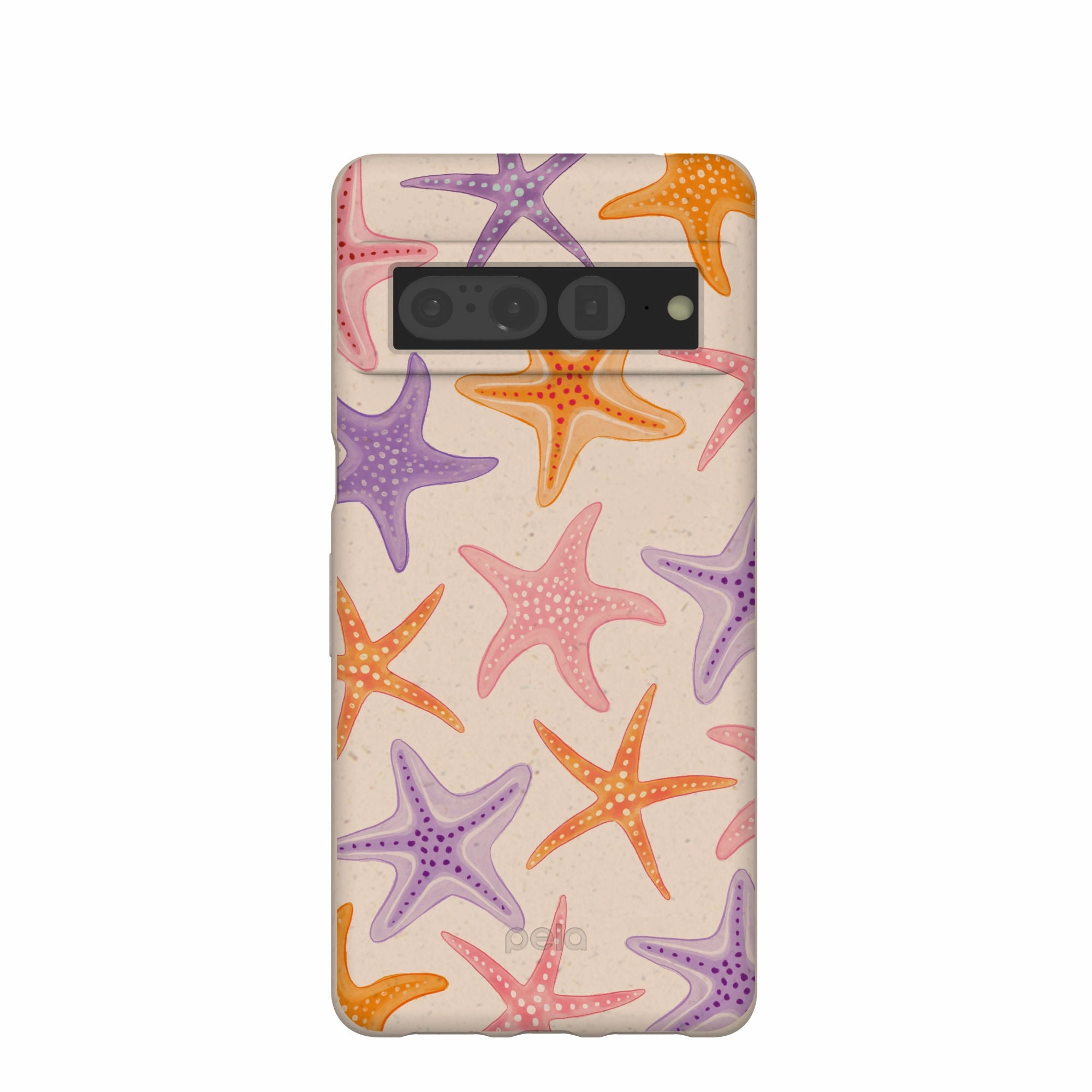 Seashell Starfish Parade Google Pixel 7 Pro Case Flexible Fit