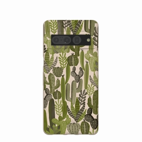Comfort Design Seashell Succulent Cacti Google Pixel 7 Pro Case