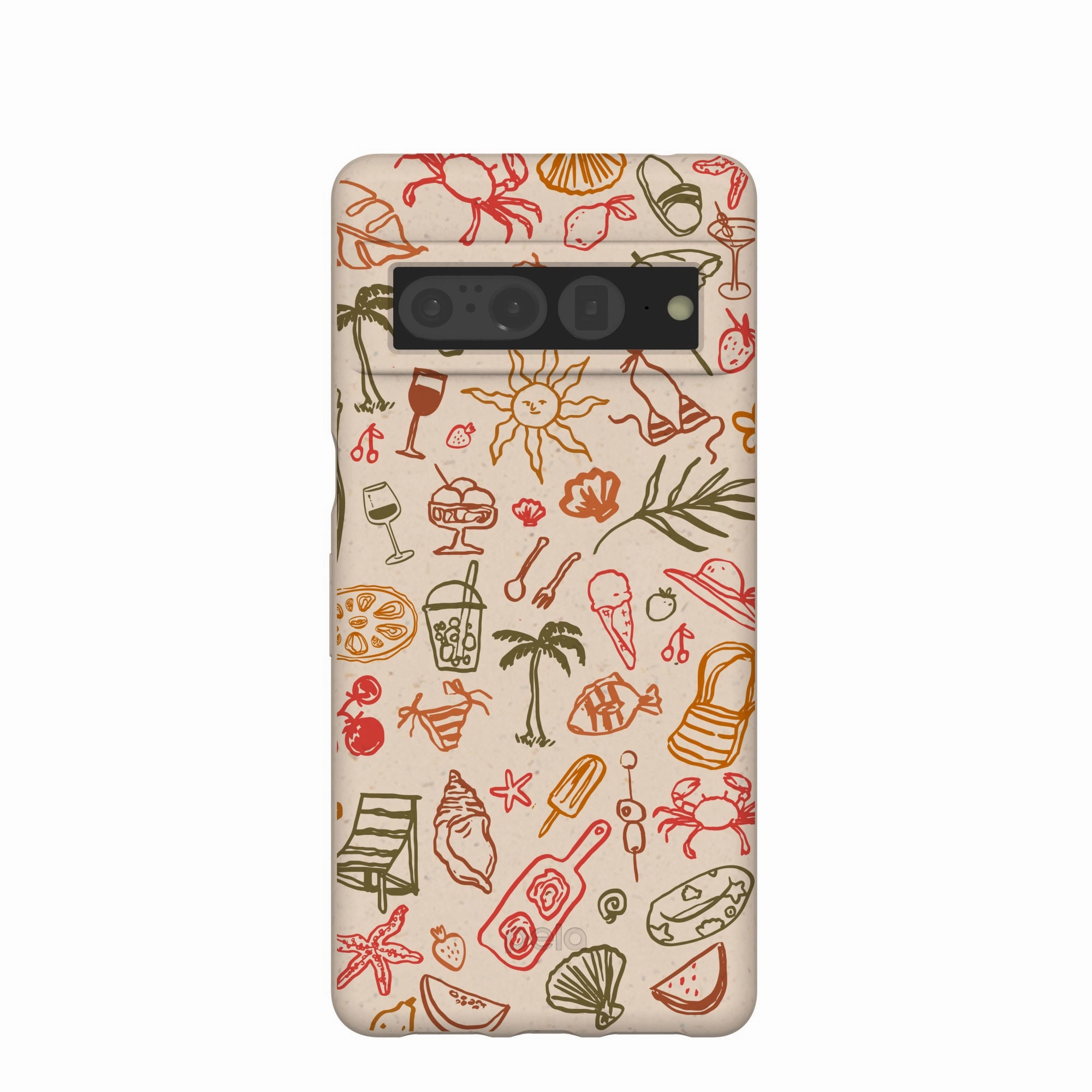 Comfort Accessory Luxury Surface Seashell Sunkissed Google Pixel 7 Pro Case