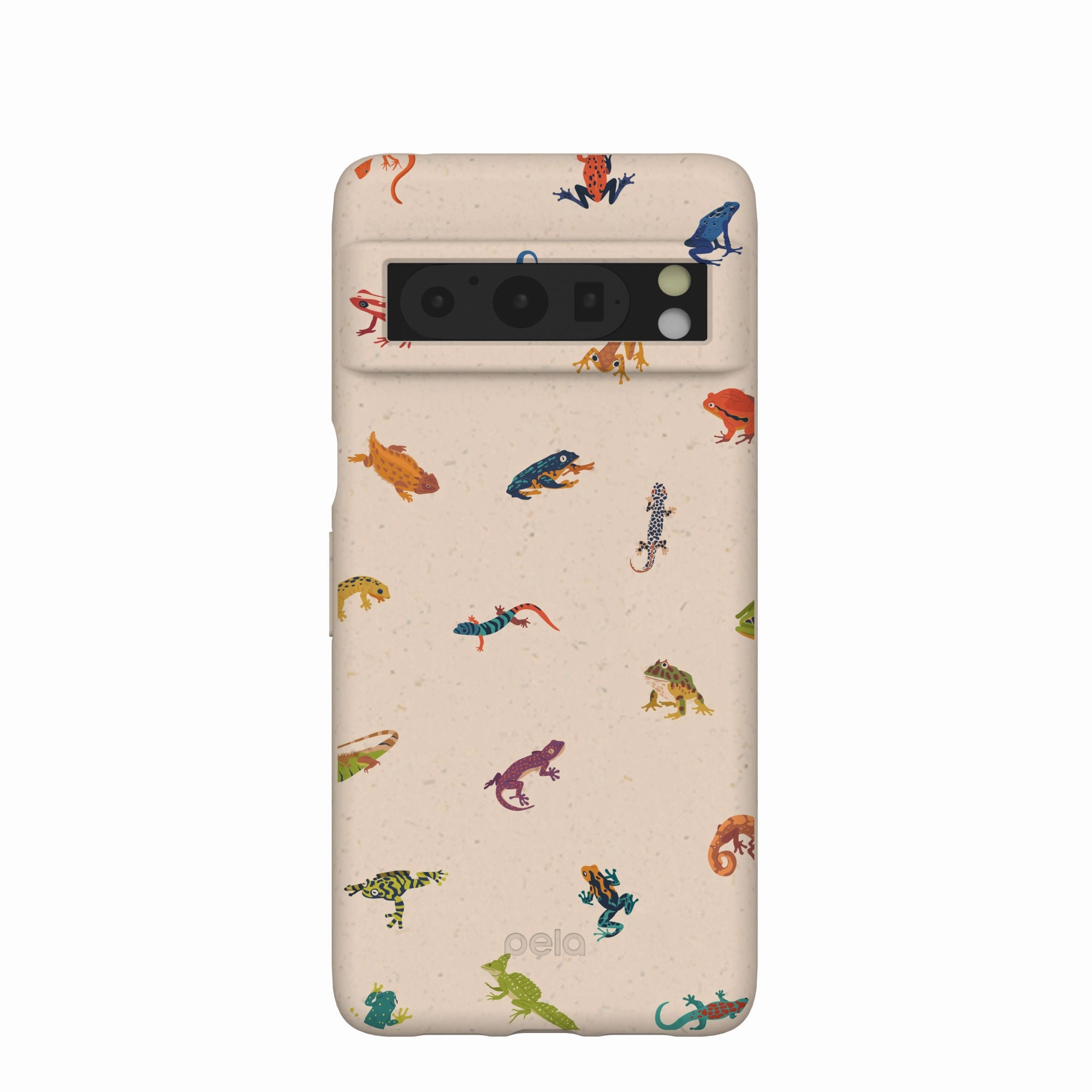 Flexible Pattern Seashell Tiny Amphibians Google Pixel 8 Pro Case