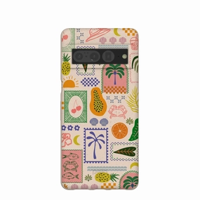 Seashell Tropic Muse Google Pixel 7 Pro Case Lightweight Grip