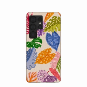 Modern Aesthetic Vivid Texture Seashell Tropical Cheer Samsung Galaxy S25 Ultra Case