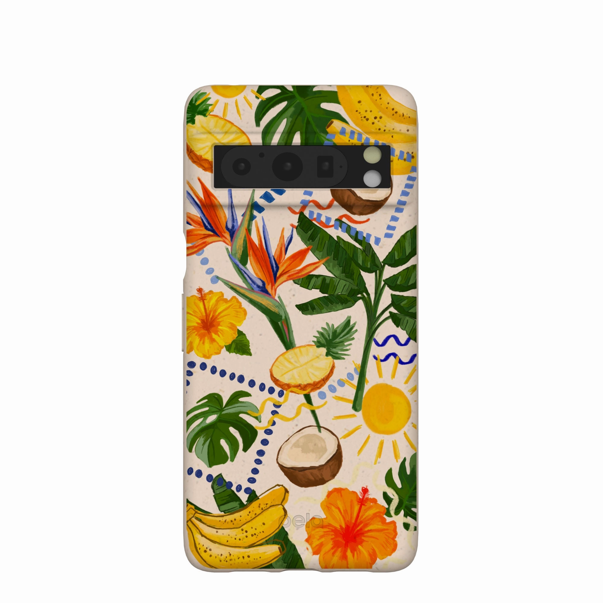 Seashell Tropics Google Pixel 8 Pro Case Compact Edge Hybrid Material Build