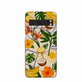 Seashell Tropics Google Pixel 8 Pro Case Compact Edge Hybrid Material Build
