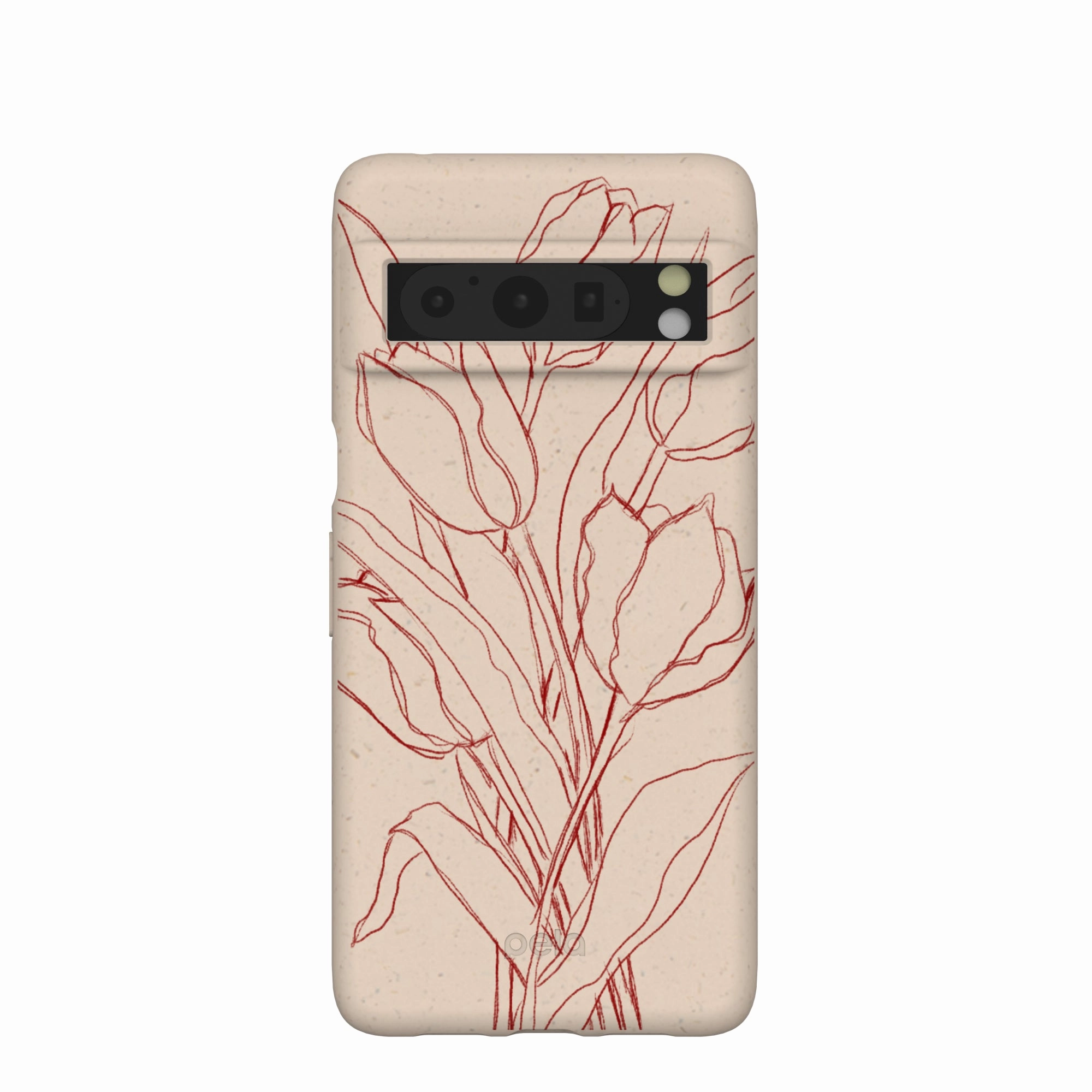 Seashell Tulip Bouquet Google Pixel 8 Pro Case Clear Finish